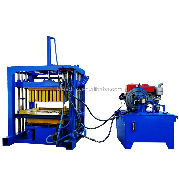 Qtj4 - 40 máquina de hacer ladrillos de cemento hidráulico