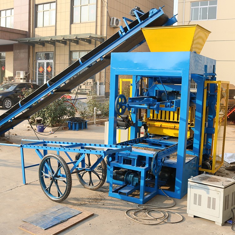 Qtj4 - 30C Hollow Cement concrete Paver Cement manufacturer cost