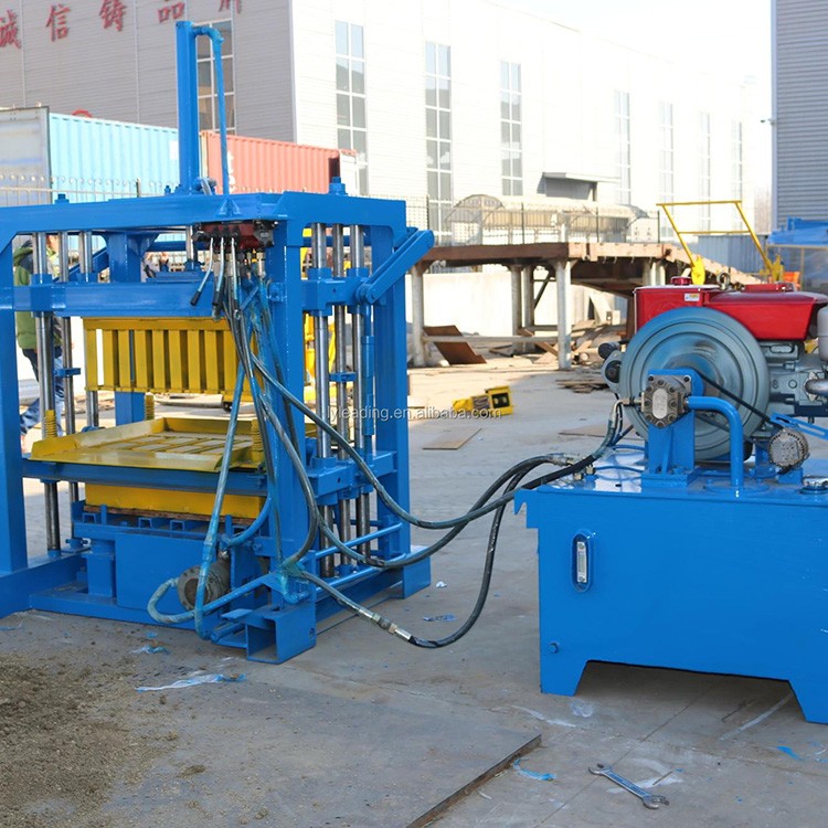 Qtj4 - 40 máquina de hacer ladrillos de cemento hidráulico