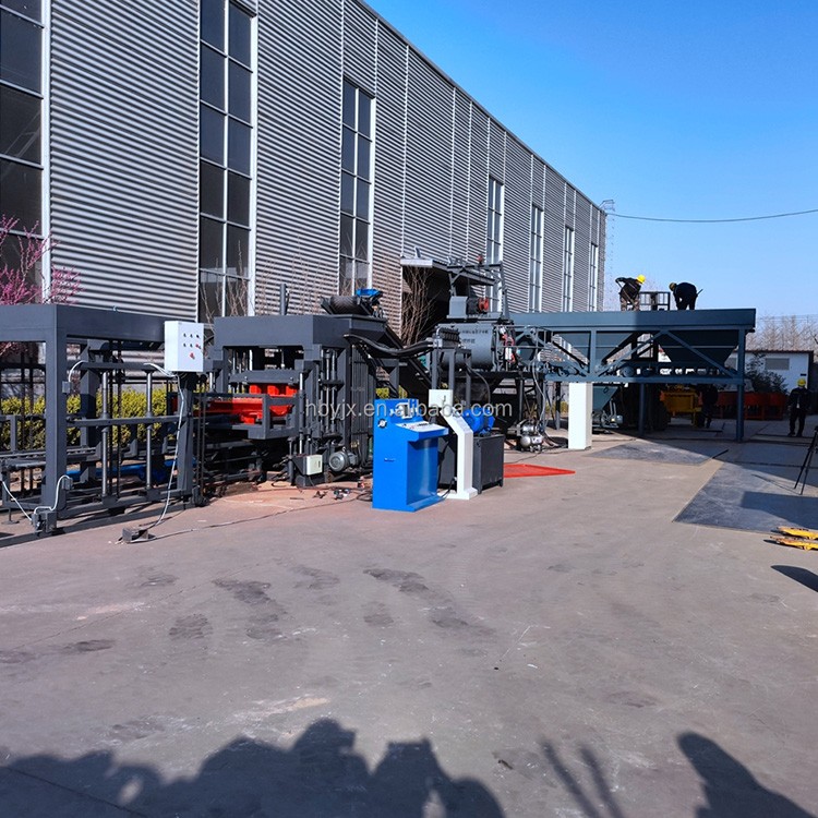 Qtj6 - 15 hydraulic cement Interlocking Block Machine