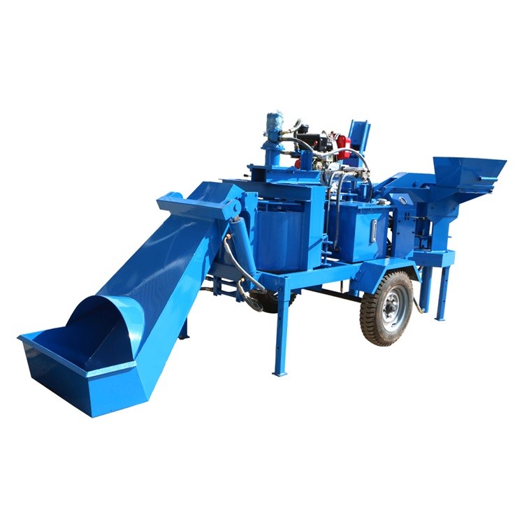 M7mi Double interlock Cement Clay Block Machine Production Brick House Equipment