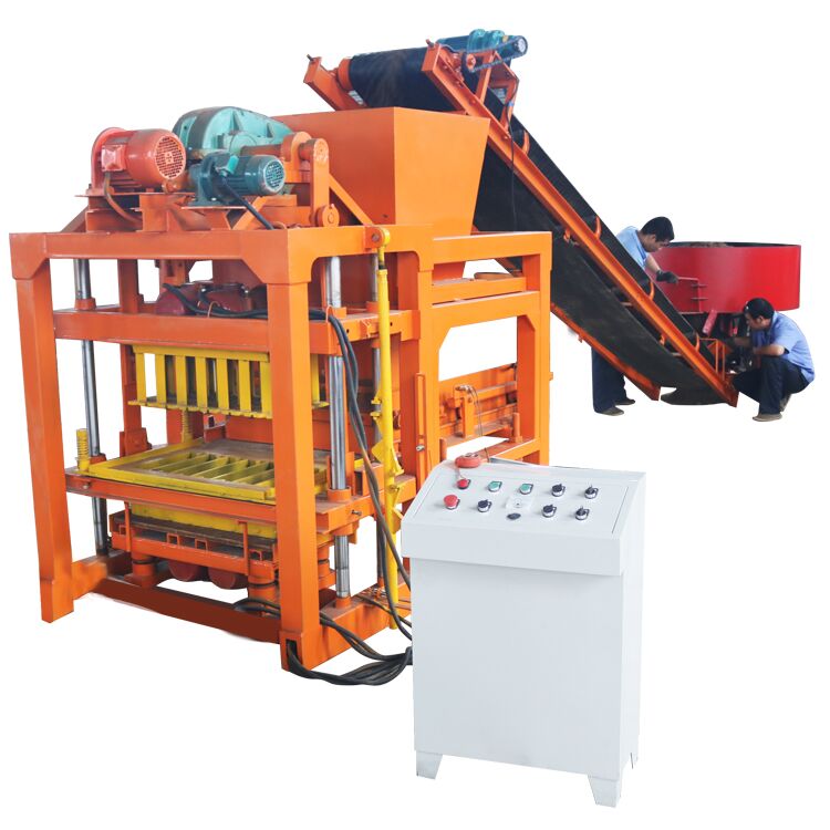 Qtj428 máquina de bloques de hormigón