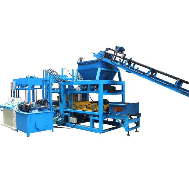 Qtj6 - 15 hydraulic cement Interlocking Block Machine