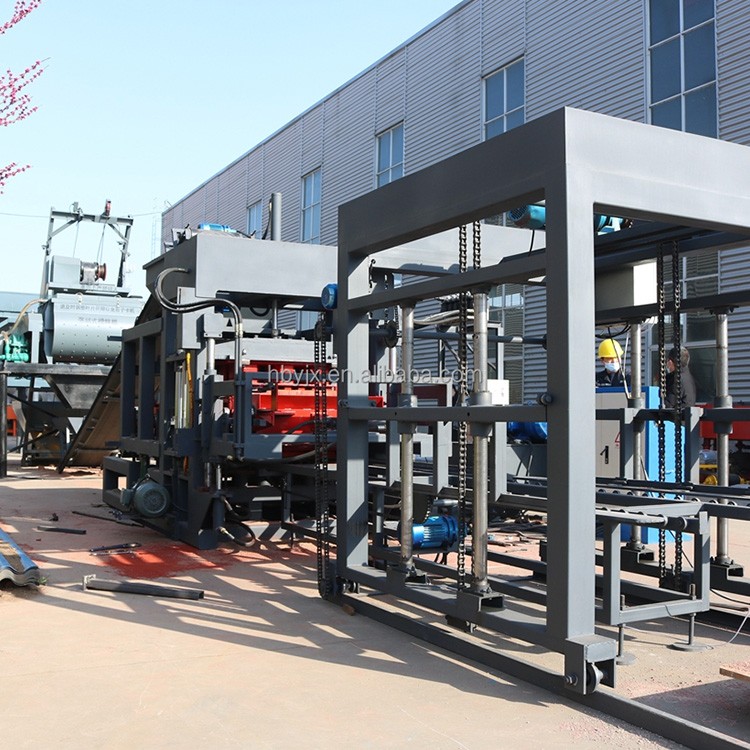 Qtj6 - 15 hydraulic cement Interlocking Block Machine