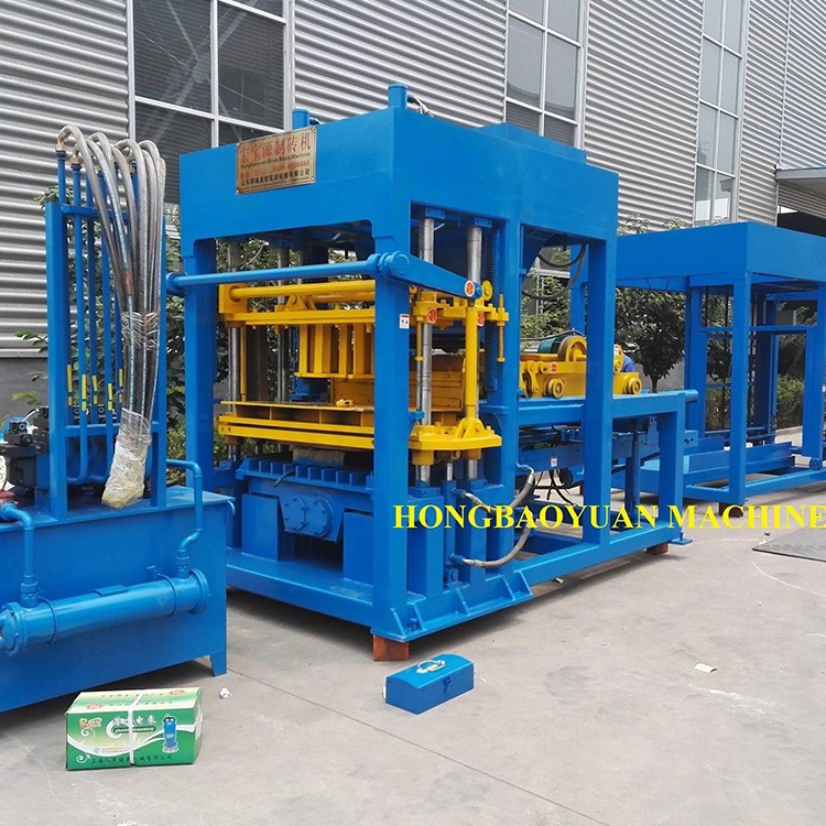 Dominica sales Block Machine qtj4 - 15 full Automatic Block forming Machine Pavement Block Machine