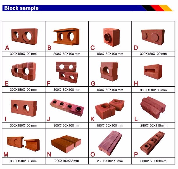M7MI TWIN interlocking cement clay block bricks making machine equipment for produce brick to build (图6)