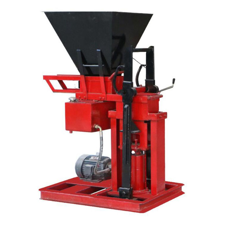 interlocking soil brick making machine price electric model HBY1-15 from china(图4)