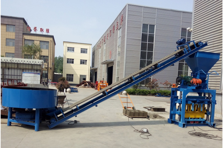 QTJ4-30A Semi Automatic Manual Hollow Cement fly ash Block bricks Making machinery Brick block Maker(图6)