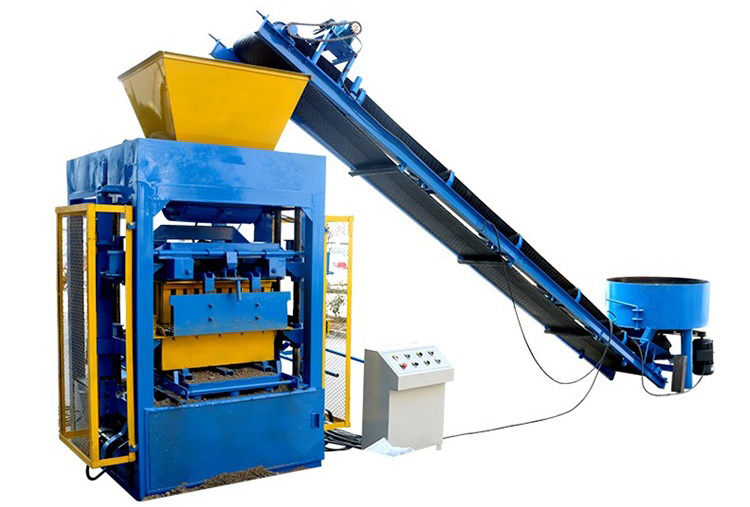 QTJ4-30B brick production line automatic small hollow brick making machine concrete block making mac(图3)