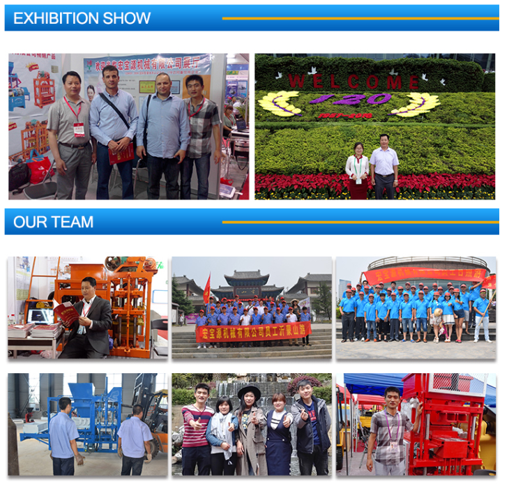 QTJ4-30A Semi Automatic Manual Hollow Cement fly ash Block bricks Making machinery Brick block Maker(图16)