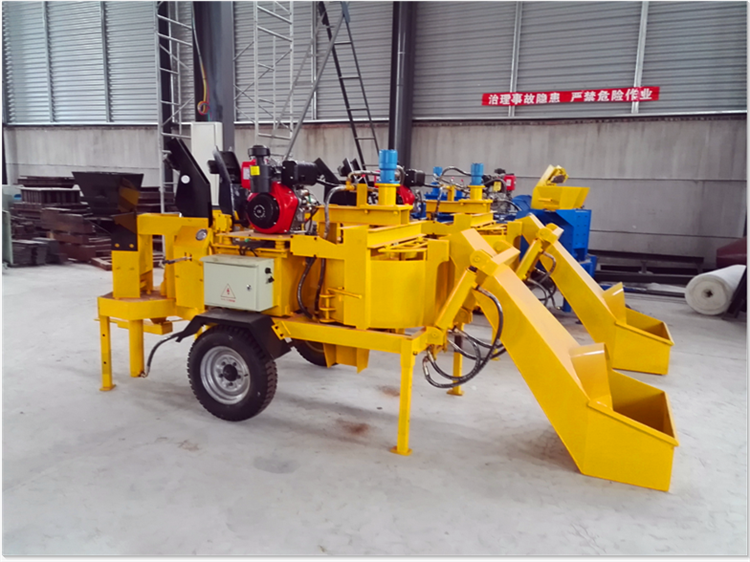 M7MI TWIN interlocking cement clay block bricks making machine equipment for produce brick to build (图3)